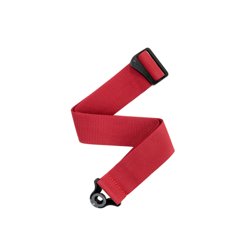 Planet Waves PWSAL401 Auto Lock Guitar Strap (Red)