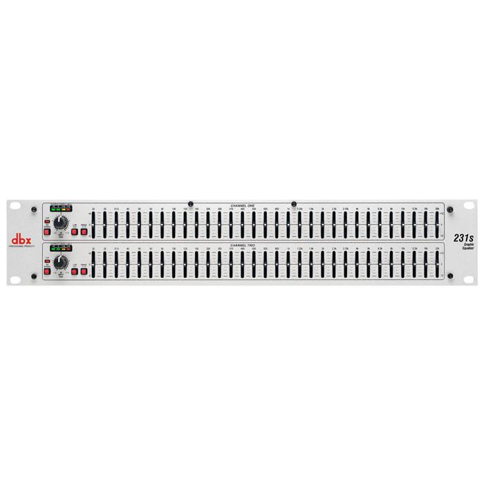 DBX 231SV 2 Series - Dual 31 Band Graphic Equalizer (DEMO)