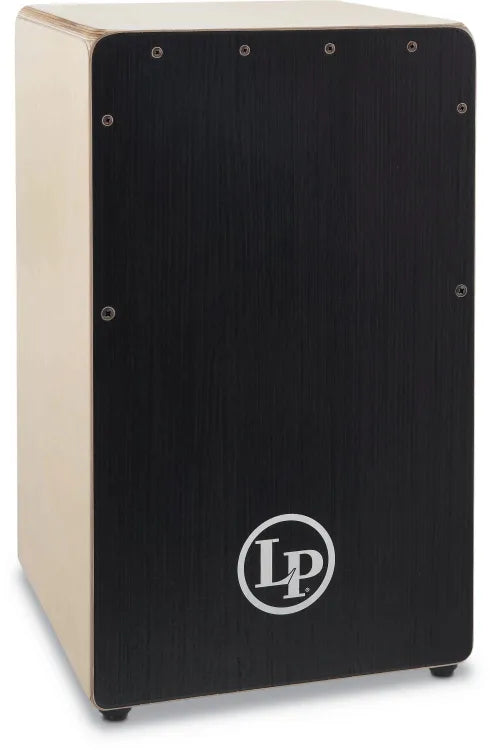 Latin Percussion LP1491BS Woodshop Cajon (Birch Black Stripe)