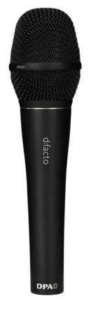 DPA Microphones d:facto II Supercardioid Vocal Microphone w/DPA Handle (Matte Black)