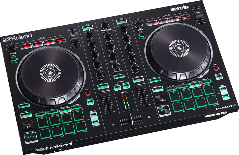 Roland DJ-202 Contrôleur DJ Serato Lite 2 canaux