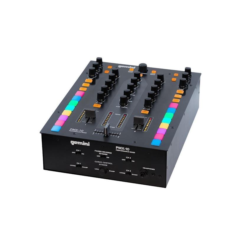 Gemini PMX10 2-Channel Mixer / DJ Controller (USED)