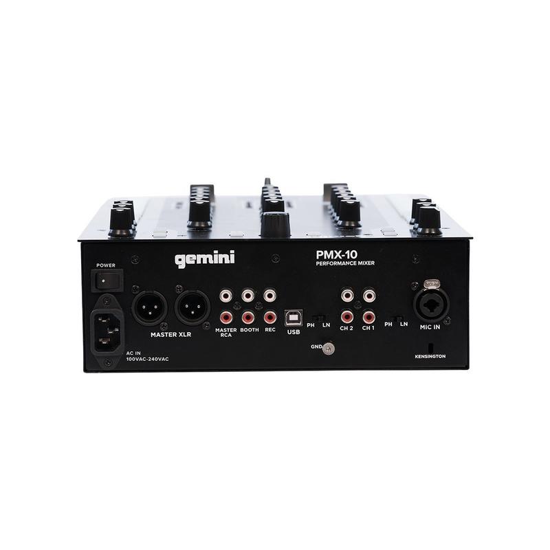 Gemini PMX10 2-Channel Mixer / DJ Controller (USED)