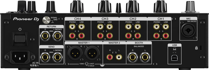 Pioneer DJ DJM-750MK2 4-Channel Pro DJ Mixer w/ FX + Rekordbox