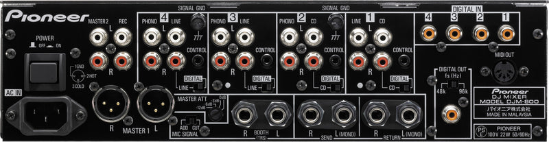 Pioneer DJ CDJ-850 DJ Multi Player With Disc + DJM-800 4-Channel High-End Digital Mixer (USED)