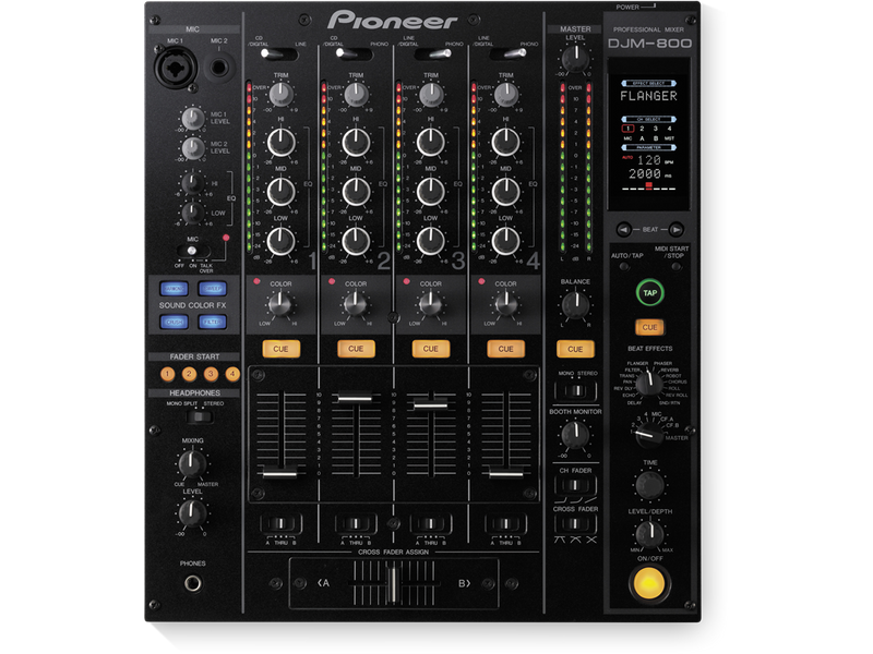 Pioneer DJ CDJ-850 DJ Multi Player With Disc + DJM-800 4-Channel High-End Digital Mixer (USED)
