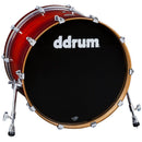 DDrum DOMINION Bass Drum (Red Burst) - 18x22