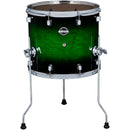 DDrum DOMINION Floor Tom (Green Burst) - 14x14