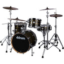 DDrum DOMINION Birch 4-Piece Shell Pack (Brushed Olive Metallic Wrap)