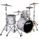 DDrum DOMINION Birch 4-Piece Shell Pack (Paper White Wrap)