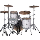 DDrum DOMINION Birch 4-Piece Shell Pack (Paper White Wrap)
