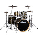 DDrum DOMINION Birch 5-Piece Shell Pack (Brushed Olive Metallic)