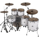 DDrum DOMINION Birch 6-Piece Shell Pack (Paper White Wrap)