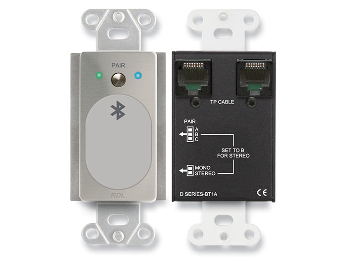 RDL DS-BT1A Bluetooth Audio Input Wall Plate