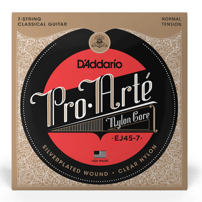 D'Addario EJ45-7 Nylon Classical Guitar Strings