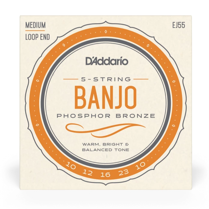 D'Addario EJ55 Phosphor Bronze 5-String Medium