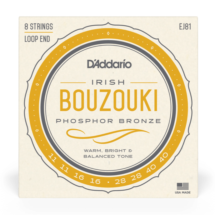 D'Addario EJ81 Bouzouki irlandais Bouzouki