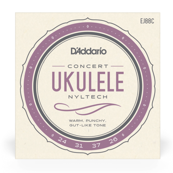 D'Addario EJ88C Concert Ukulele Nyltech String Set