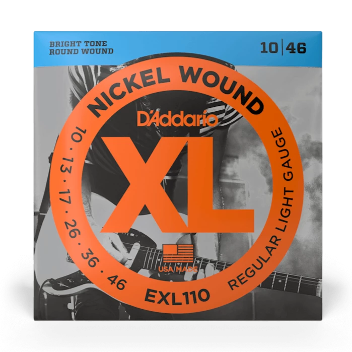 D'Addario EXL110 Nickel Wound REG. LIGHT 10-46