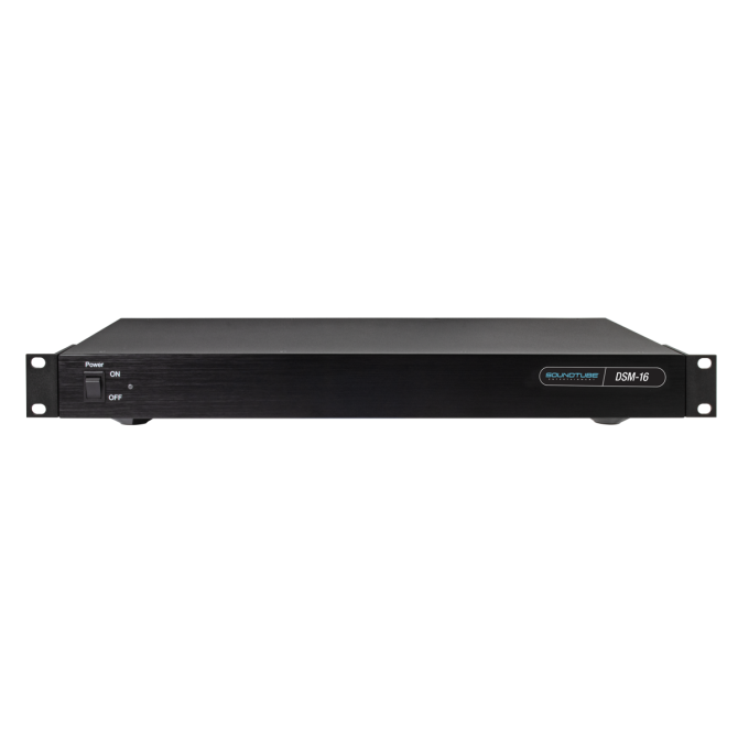 SoundTube DSM-16 System Manager Matrix with Dante - 16x16