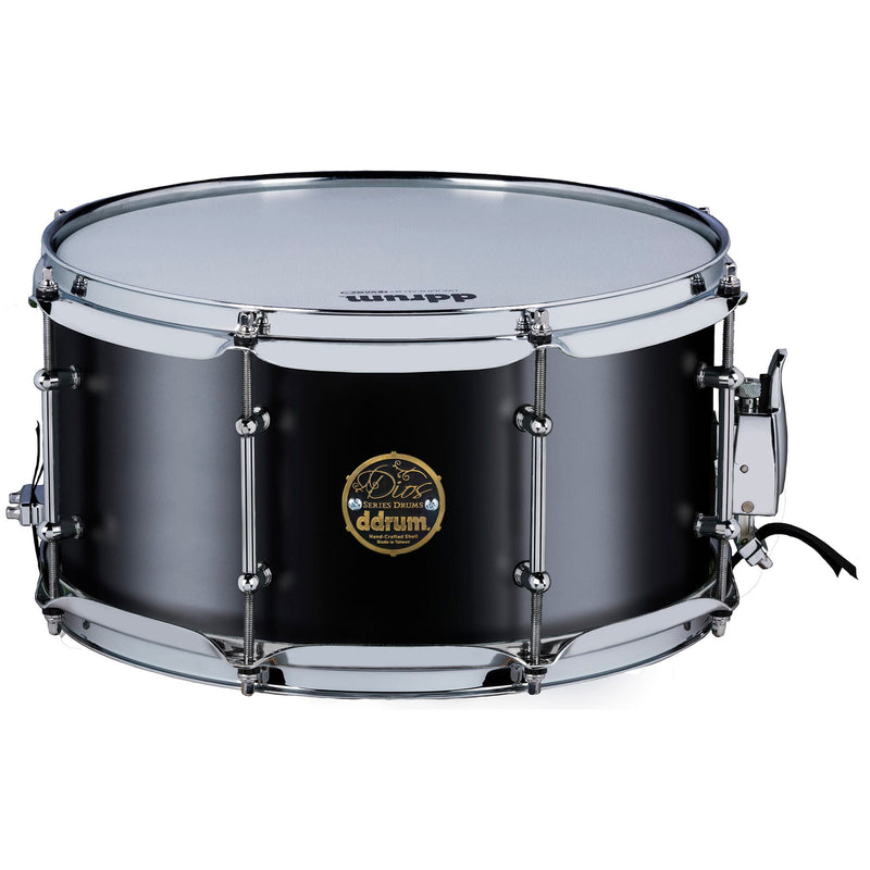 DDrum DIOS Maple Snare Drum (Satin Black) - 7x13