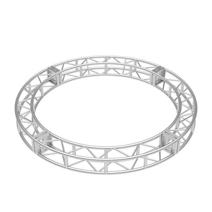 Global Truss DT-GP10-90C Ferme circulaire plaquée aux extrémités - 3 m