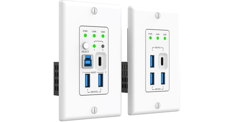 DVDO XTEND-USBC-USB-WW-1 2 Host USB-C AND USB 3.2 Gen 1 Extender Over HDBaseT - 100m