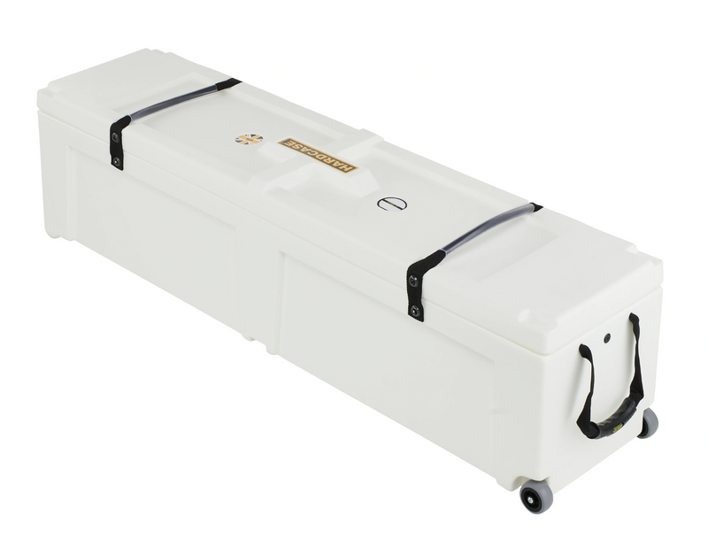 Hardcase HNP48WW 48" Hardware Case w/Wheels (White)
