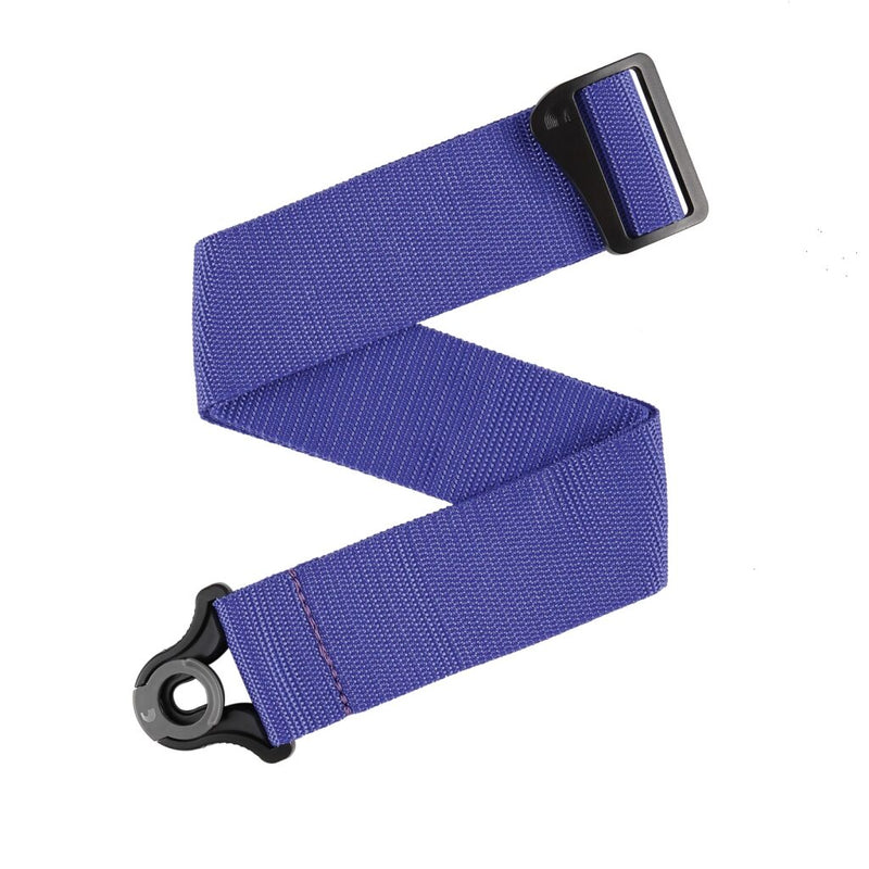 D'Addario PWSAL403 Polypropylene Auto Lock Guitar Strap (Purple)