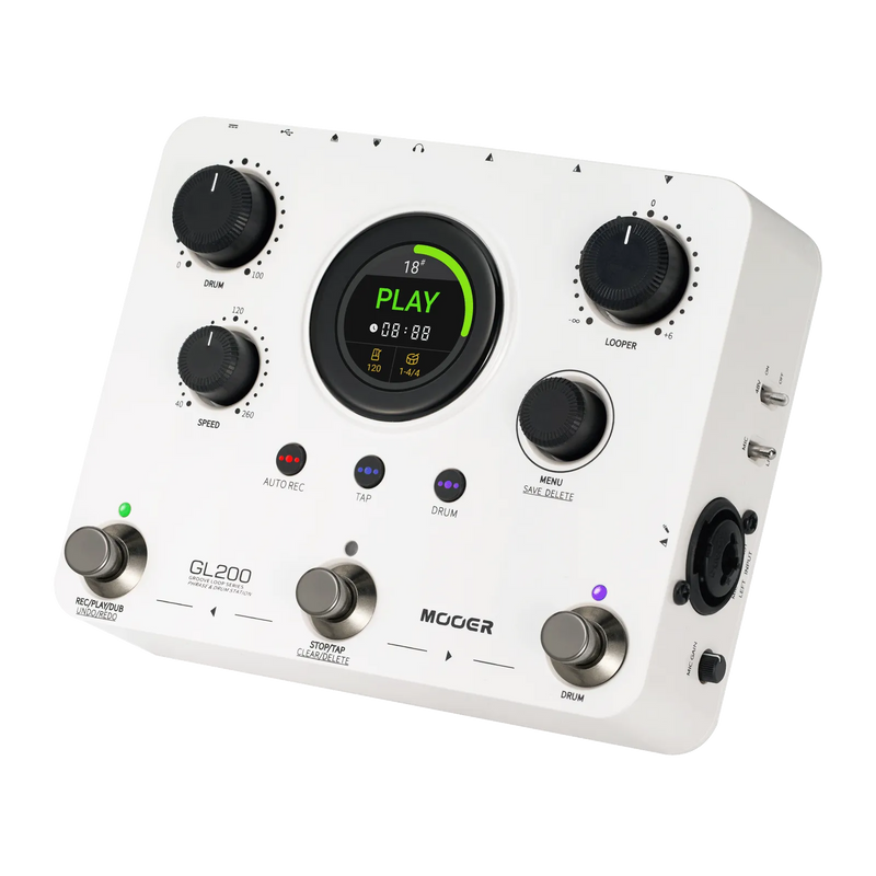 Mooer GL200 Groove Loop Series Phrase And Drum Station