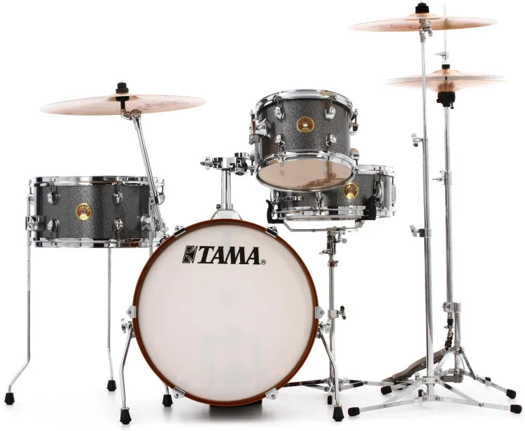 Tama LJK48SGXS 4-Piece Shell Pack With Snare Drum (Galaxy Silver)