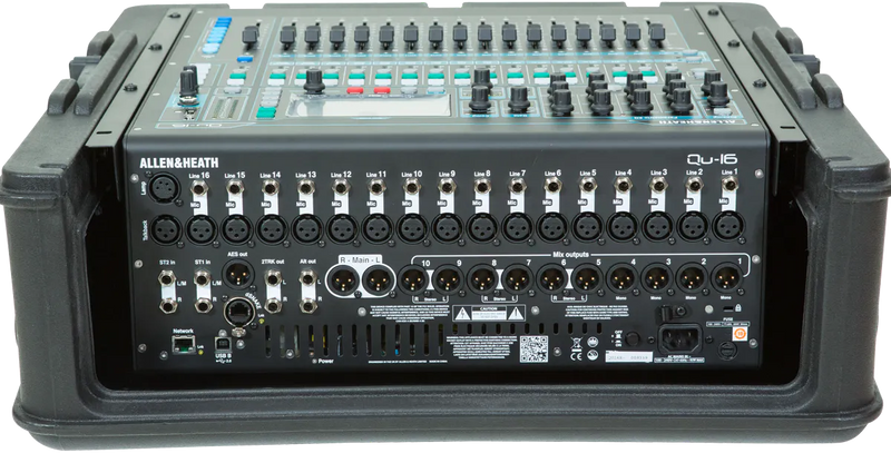 Rack de mixage supérieur 10U rotomoulé SKB