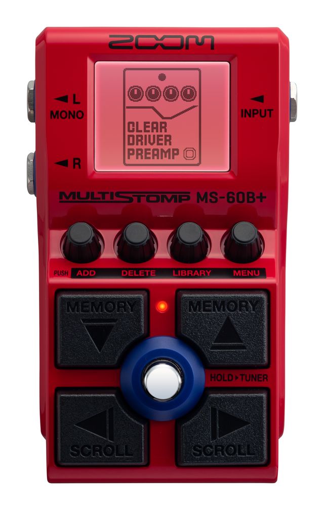 Zoom MS-60B + pédale multistomp