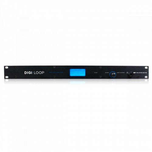 Williams AV DL107 NET D Digi-Loop DSP Single Channel Loop Amplifier with Dante