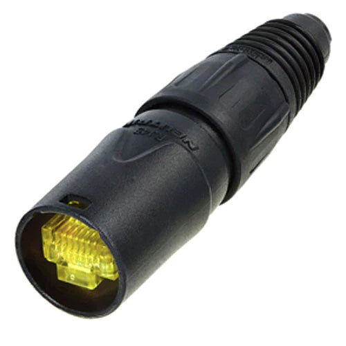 Chauvet Professional Video C6F-ECMX-BLK-18IN Câble Ethercon NE8MX blindé Cat6 - 18"