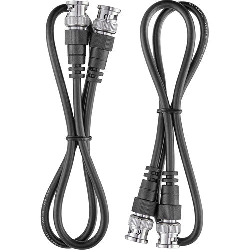 Electro-Voice RE3-ACC-CXU2 50-Ohm Low-Loss BNC Coaxial Coax Cables (Pair) - 2'