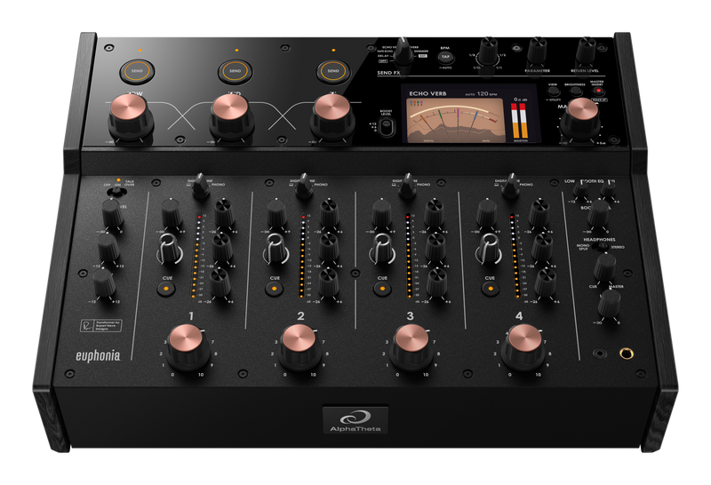 AlphaTheta EUPHONIA 4-Channel Professional Rotary Mixer