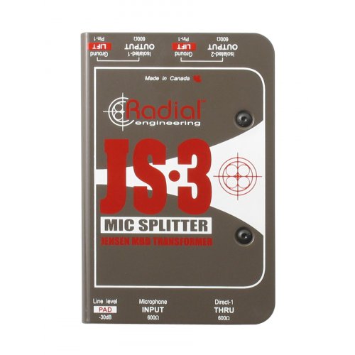 Radial Engineering JS3 Mic Splitter