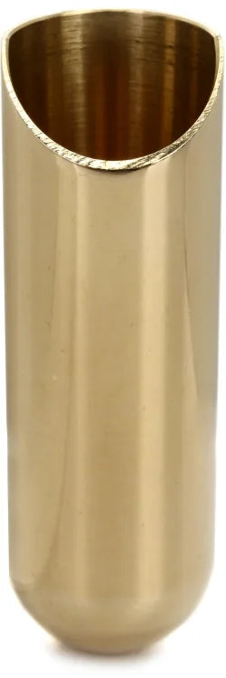 The Rock Slide BTRS-LB Polished Brass Balltip Guitar Slide - Large