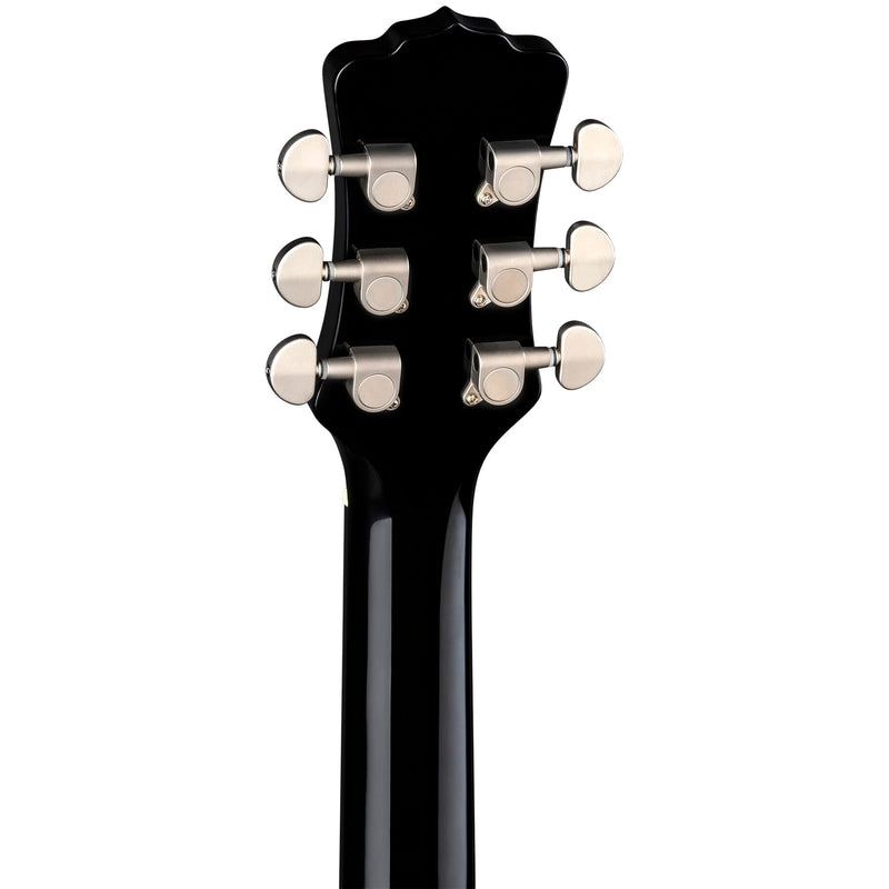 Luna FAU DRA BLK Fauna Dragon Acousitc/Electric Guitar (Classic Black)