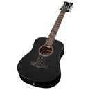 Dean FLIGHT 3/4 Size Acoustic Guitar with Gig Bag (Black)