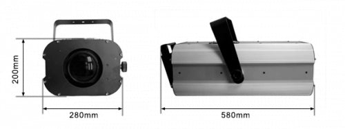 Spot de poursuite LED LC Group LCG-FS400L 400 W