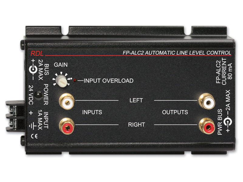 RDL FP-ALC2 Stereo Automatic Level Control with RCA Jacks