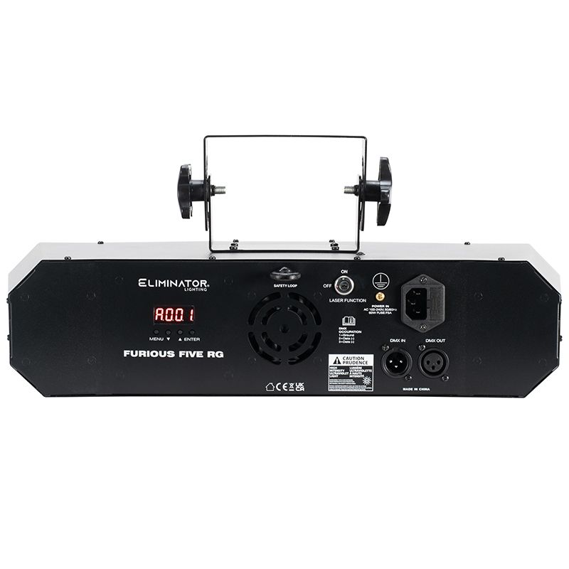 Eliminator FURIOUS-FIVE-RG Effect Lighting
