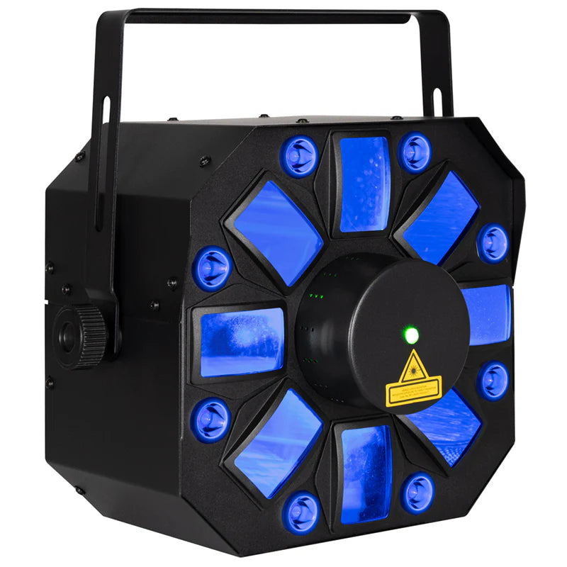 Eliminator FURIOUS-THREE-RG-UV Lighting Fixture With 3-FX-in-1 LED