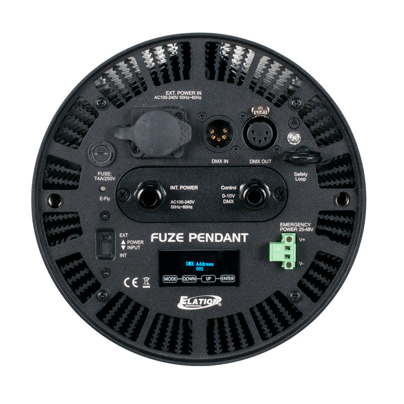 Elation Fuze pendente Spectre complet RGBWL LED HOUSE PENDANT PENDANT