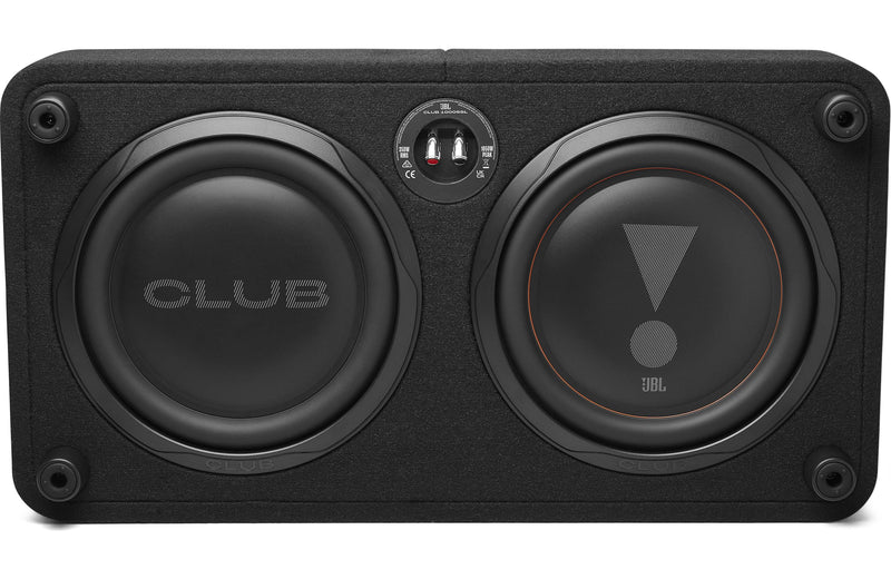 JBL CLUB 1000SSL Sealed Enclosure With 2-Ohm Subwoofer And Passive Radiator - 10"