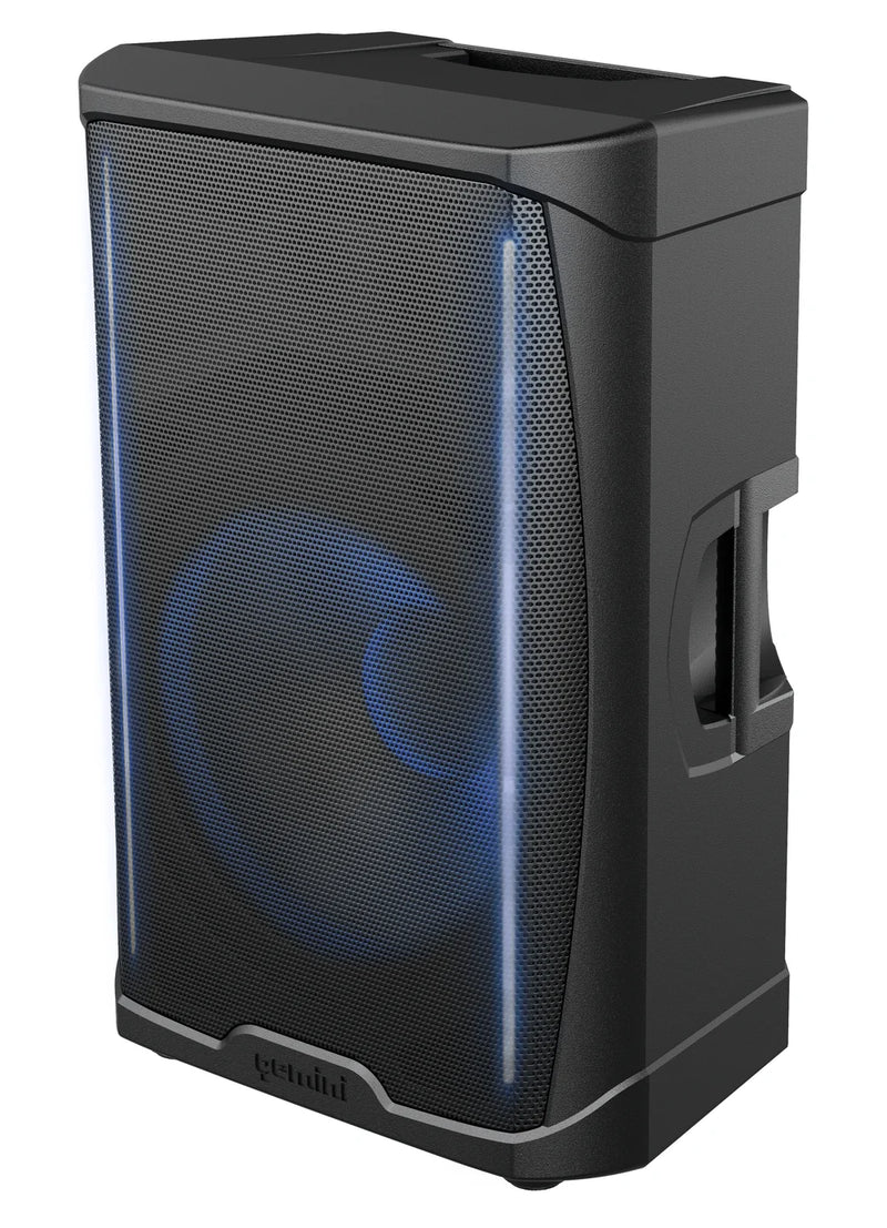 Gemini GD-L215PRO PA Speaker with Bluetooth and LED Party Lighting