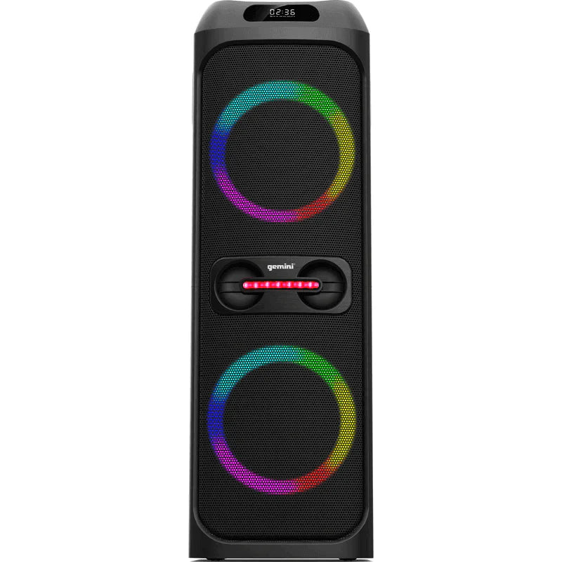 Gemini GHK-2800 Bluetooth Speaker System with LEDs