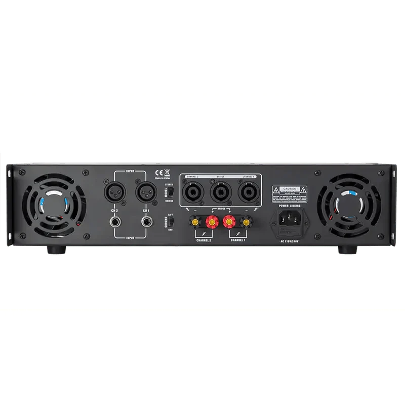 Gemini XGA-5000 Professional Power Amplifier, 5000 Watt Instant Peak Power